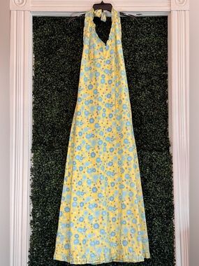 chinese dress ladies Lilly Pulitzer Women's Malone Maxi Dress, Las Olas Aqua Strong Current Sea  at Amazon Women's Clothing store main image 0